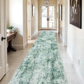 3x12 Washable Hallway Runner Rug: Non Slip Carpet Runners Easy-to-Clean by WIEVEDENS