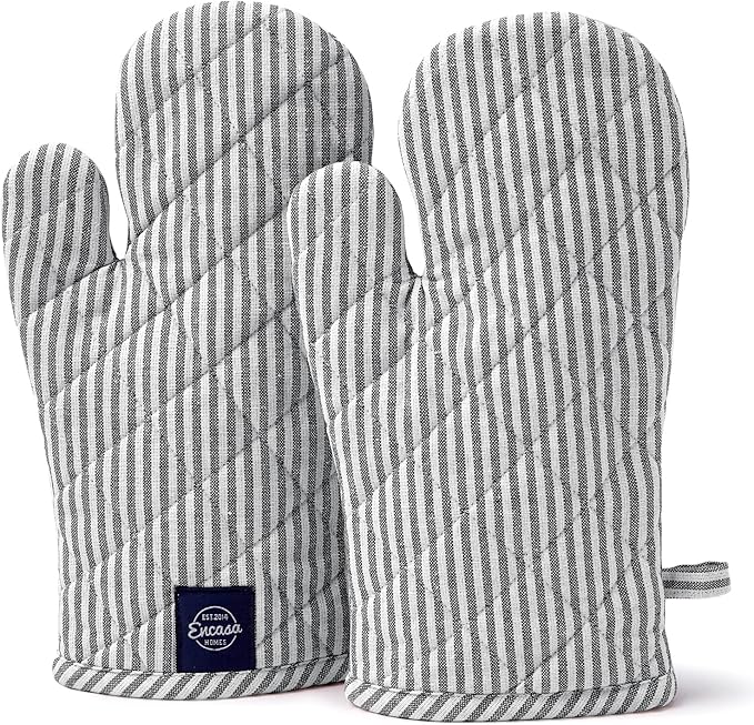 Encasa XO Long 12"x7" Oven Microwave Hand Gloves Mitts by EncasaXO