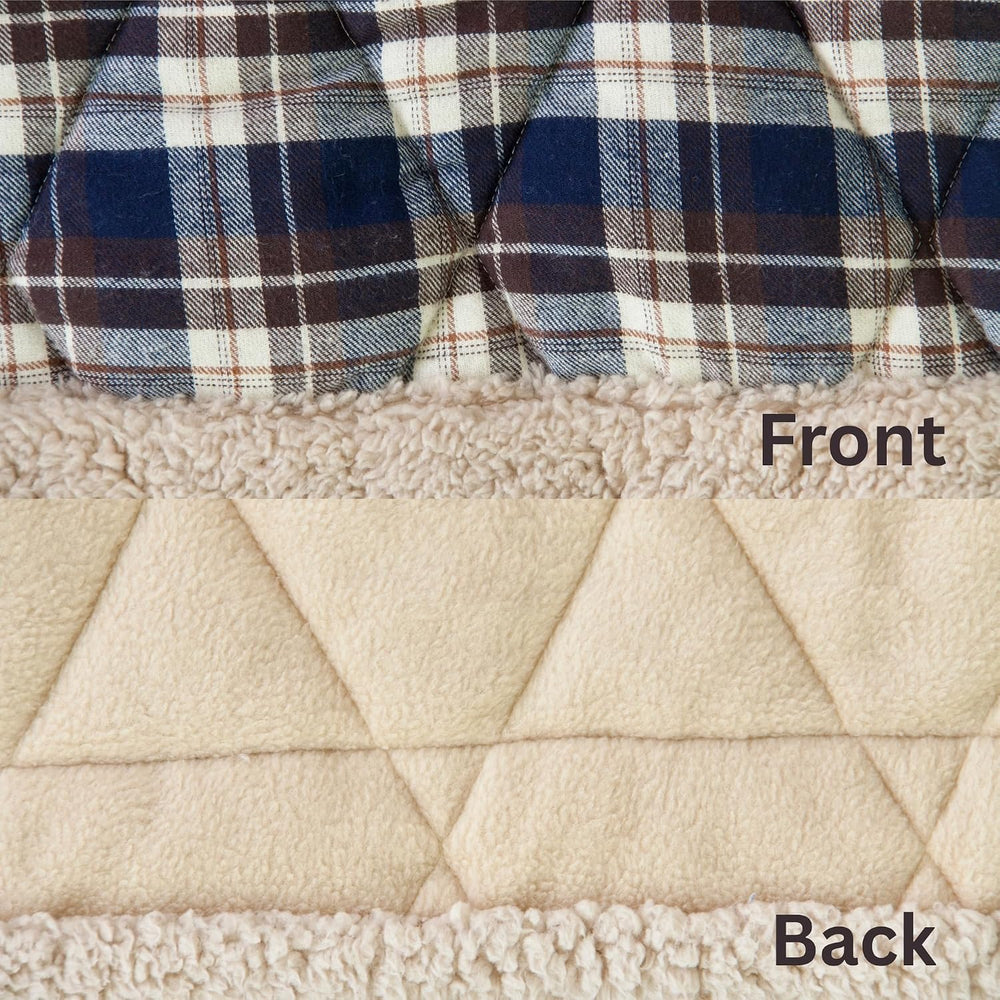 AZUMAYA Kotatsu Futon Comforter Square Shape W75 x D75 Inches, Polyester Fabr...