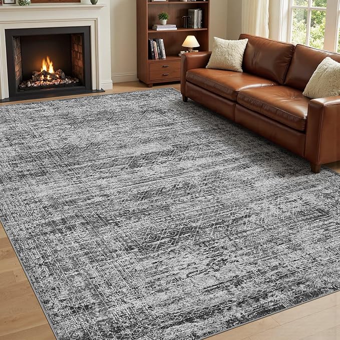 UERMEI 8x10 Area Rug Living Room Rugs - Image 3