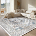 OPPODREAM Soft Neutral Area Rugs 9x12 Living Room, Washable Rugs 9x12 by OPPODREAM
