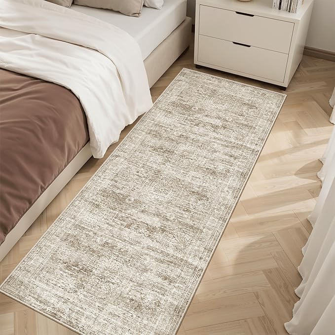 Runner Rug 2x5 Washable Non-Slip Kitchen Runner Rugs by Soalmost