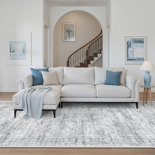 4x10 Wide Hallway Runner Rug: Washable Soft Rug Runners - Image 2