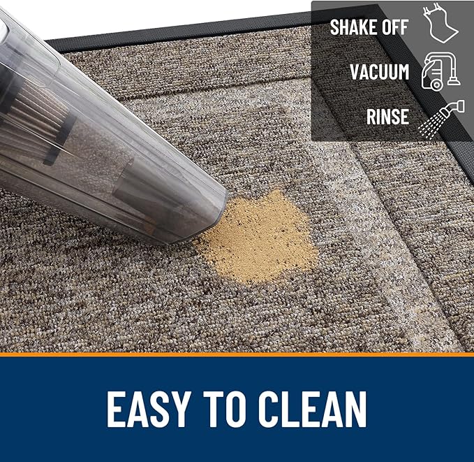 OLANLY Front Door Mat Indoor Outdoor Entrance, Waterproof All-Season, - Image 6