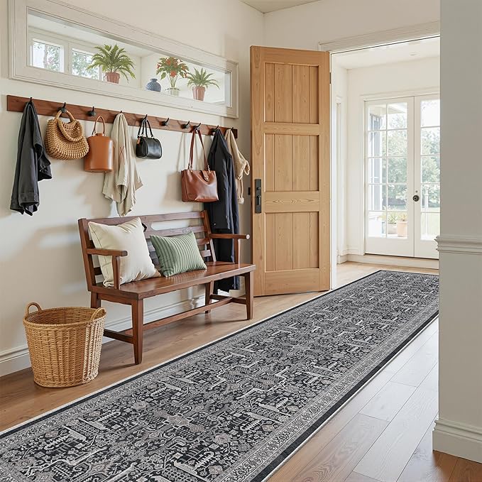 Hallway Washable Runner Rug 2x12 - Image 9