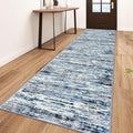 Lansny Modern Abstract Runner Rug 3x10 by lansny