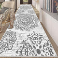 HEBE Hallway Runner Rug 3'x10' Washable Vintage Distressed Area Rugs Non Slip by HEBE