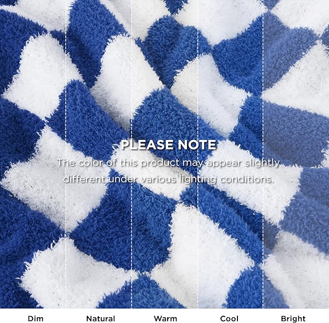 Bedsure GentleSoft Checkered Throw Blanket - Image 9