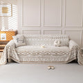 Boho Chenille Couch Cover for Dogs, Non Slip Sofa Cover, Couch Slipcover Covers by KaviKon