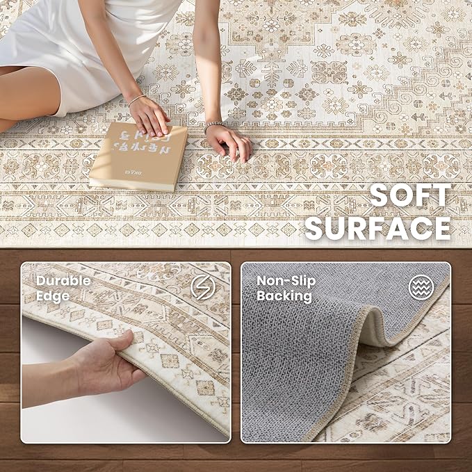 zesthome Washable Runner Rug 2.5x8 - Image 5
