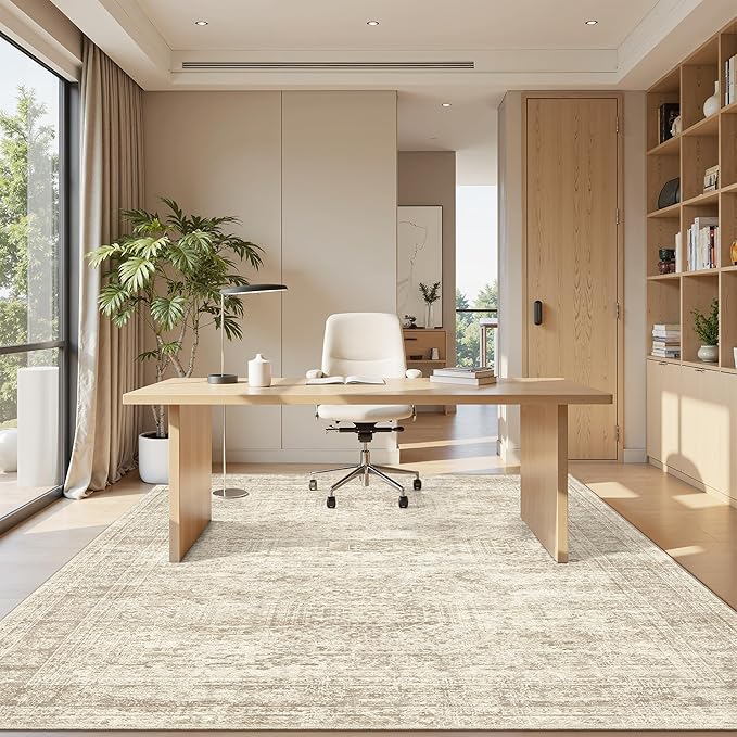 6x9 Area Rug for Living Room Washable 6x9 Rug Non-Slip Modern Rugs for Bedroom - Image 4