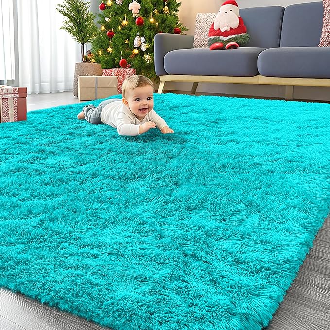OLANLY 8x10 Machine Washable Large Area Rugs by OLANLY
