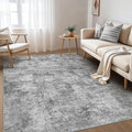 Nakagishi 6x9 Area Rugs Living Room: Washable Abstract Large Neutral Soft Rug by NakagishiAreaRug
