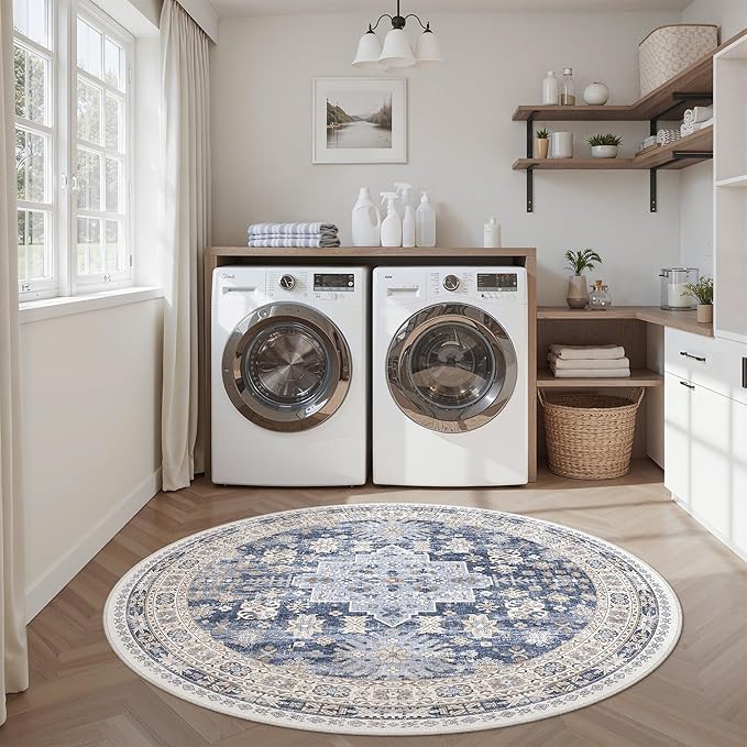 zesthome Washable Round Area Rugs - Image 9