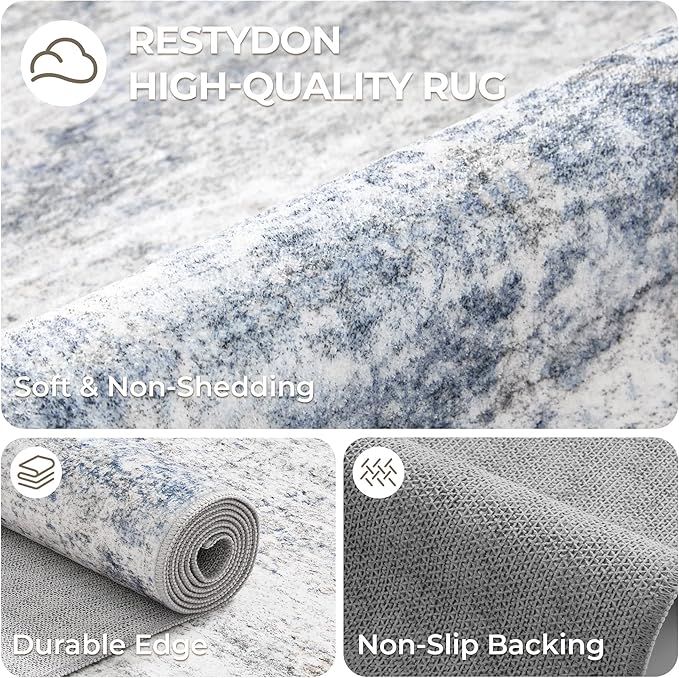 2x5 Rug Runner Washable for Entryway, Soft Bathroom Rugs - Image 7