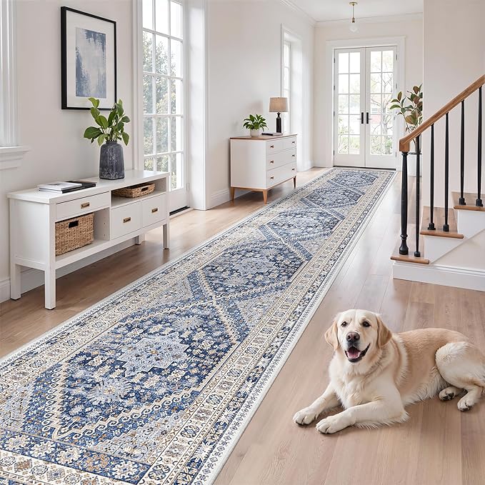 zesthome Washable Runner Rug 2.5x14 by Zesthome