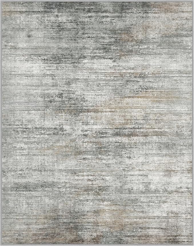 Area Rugs 4x6 for Living Room Bedroom, Modern Abstract Machine Washable Rug - Image 5