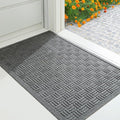 Mibao Front Door Mat Indoor Outdoor Entrance, Dirt Trapping Waterproof by Mibao