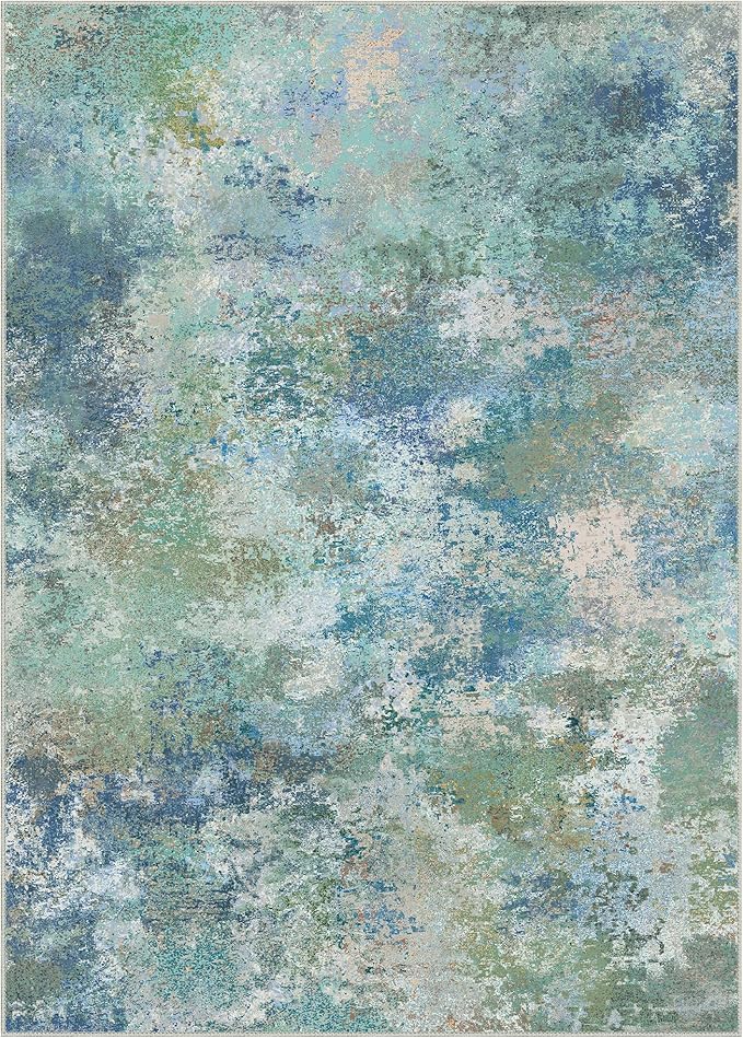 Area Rugs 8x10 for Living Room Bedroom, Modern Abstract Machine Washable Rug - Image 9