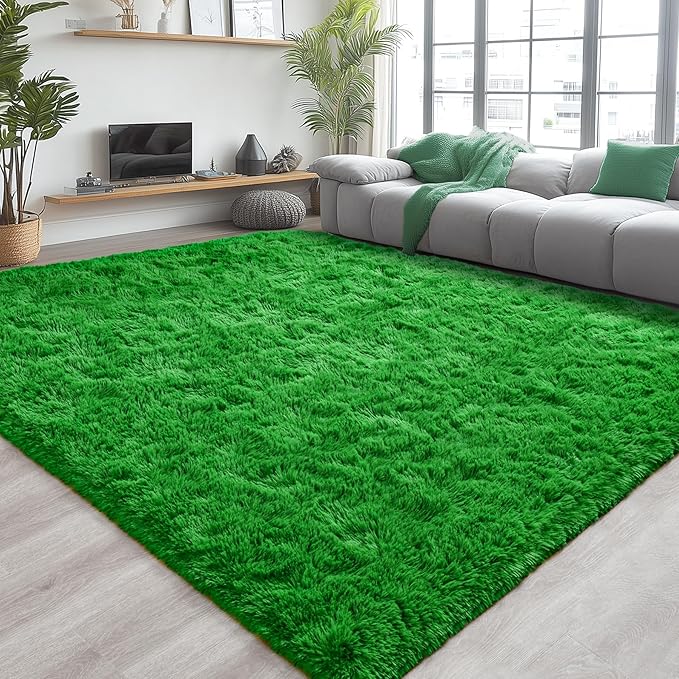 Chicrug Soft Area Rug for Bedroom Living Room Plush Fluffy Rug 4x6 Feet by ChicrugHomeDecor