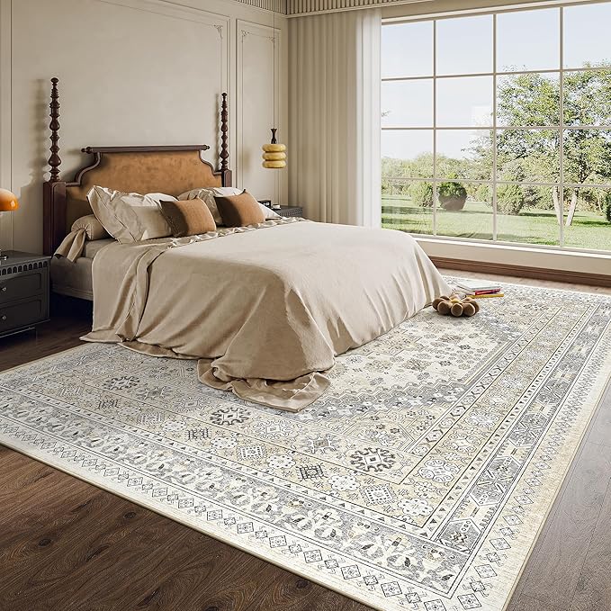 zesthome 10x12 Area Rugs, Stain Resistant Washable Rug, Ultra-Thin Rugs - Image 9