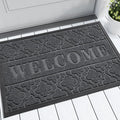 Yimobra Welcome Matt Outdoor Indoor 29.5x17, All-Weather Waterproof Front Door by Yimobra