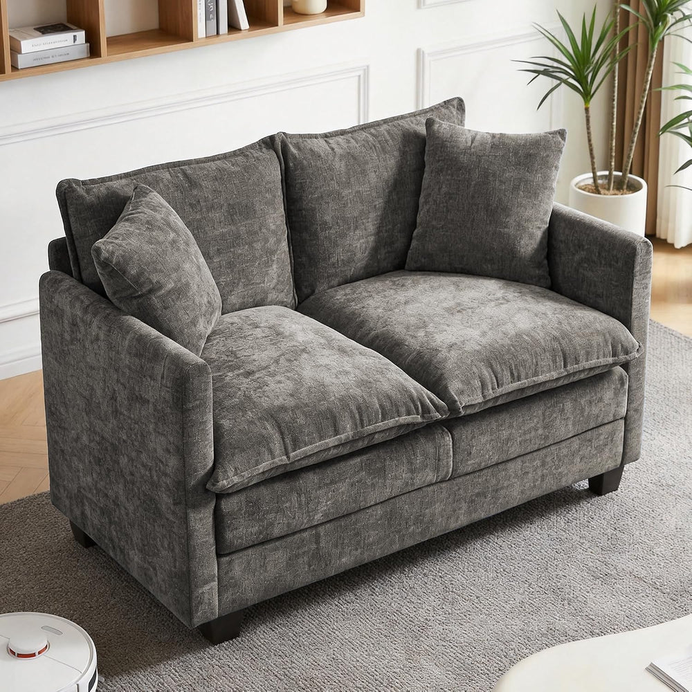 Loveseat Sofa, 52'' Modern Cloud Sofa Small Couch for Living Room