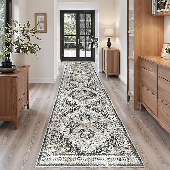 Madane Hallway Runner Rug 2'6''x16' Kitchen Runner - Image 2