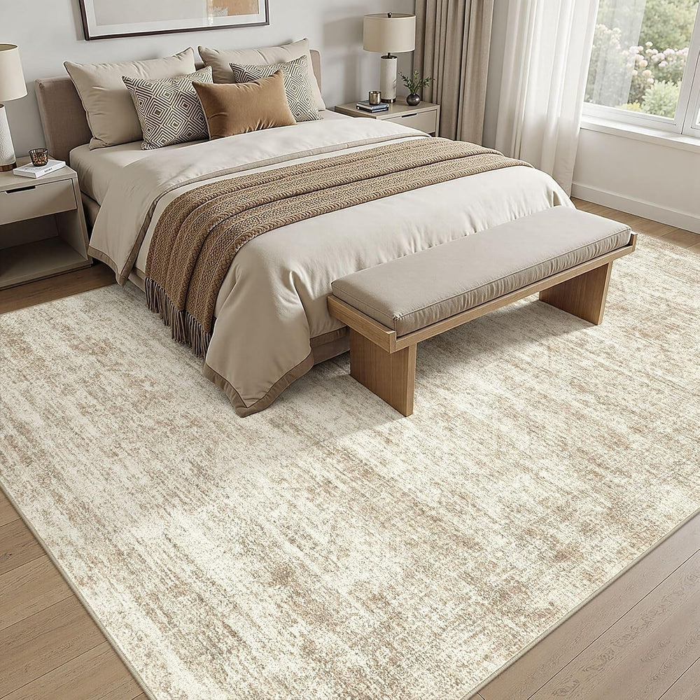 cotiled 10x14 Area Rugs Abstract Distressed Washable Large Living Room Rug