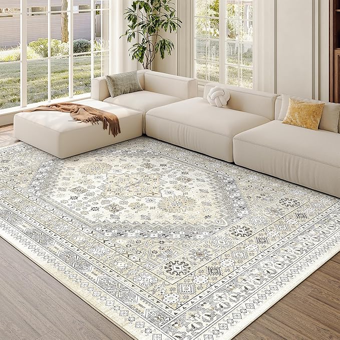 zesthome 6x9 Area Rug, Super Soft Washable Rugs - Image 4