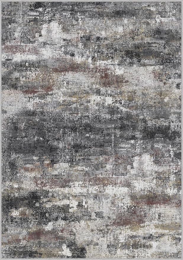 Area Rugs 8x10 for Living Room Bedroom, Modern Abstract Machine Washable Soft - Image 6