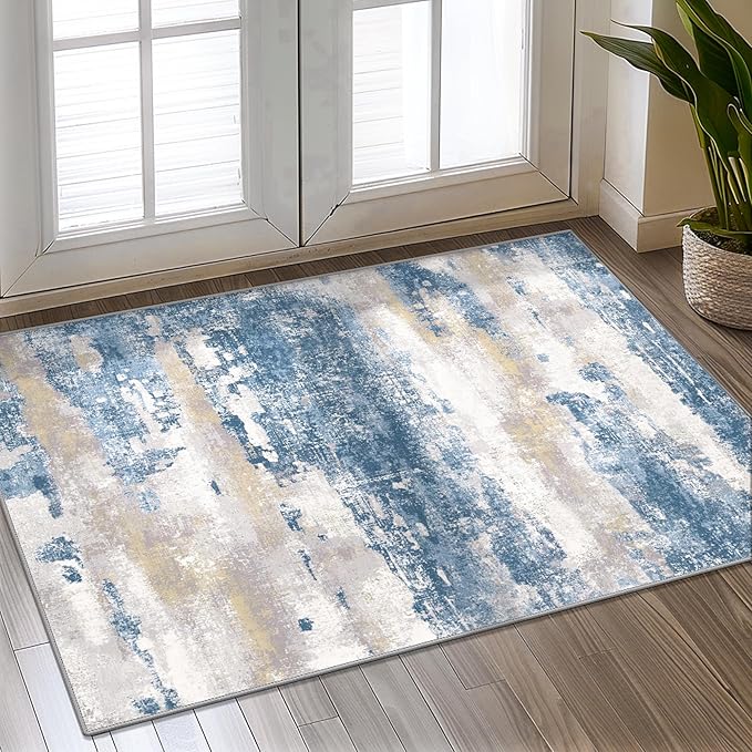 1'5''x2'5'' Rugs for Entryway Entrance Kitchen Bathroom, Machine Washable - Image 3