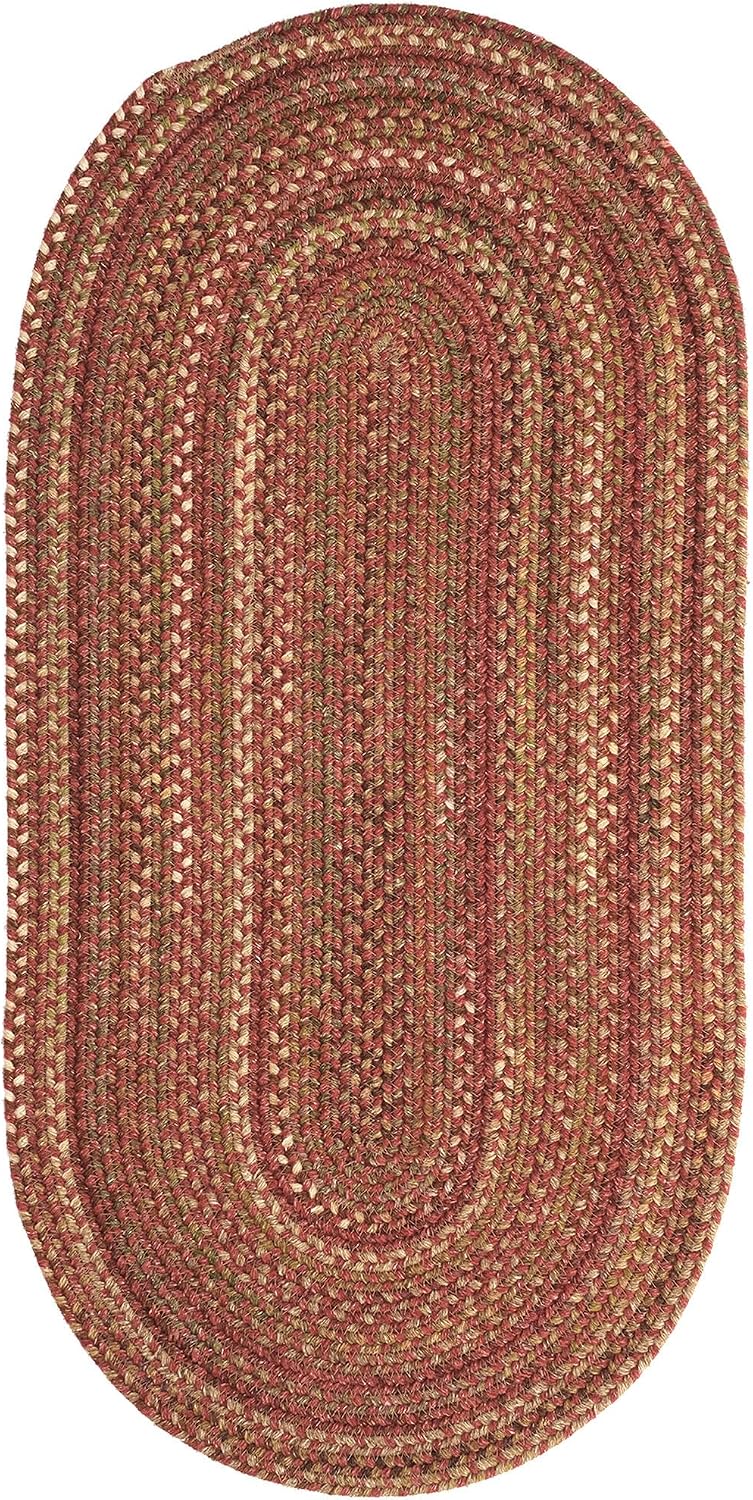 Capel Rugs American Heritage, 2x9 Foot, Spice - for Living Room, Bedroom, Dining Room