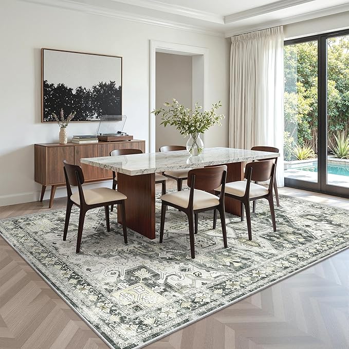 zesthome 5x7 Washable Rug-Stain Resistant Area Rugs - Image 8