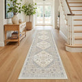 Runner Rug 2x8 Runners for Hallways Non Slip Washable, Vintage Hallway Runner by Restydon