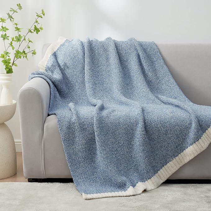 Snuggle Sac Blue Throw Blankets - Image 2
