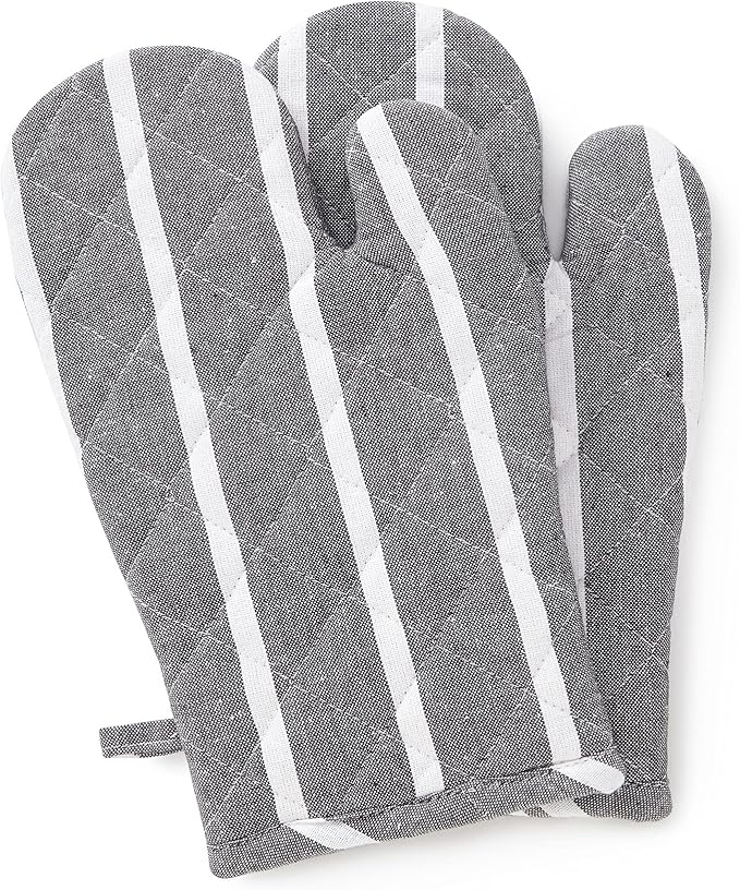 Encasa XO Long 12"x7" Oven Microwave Hand Gloves Mitts - Image 2