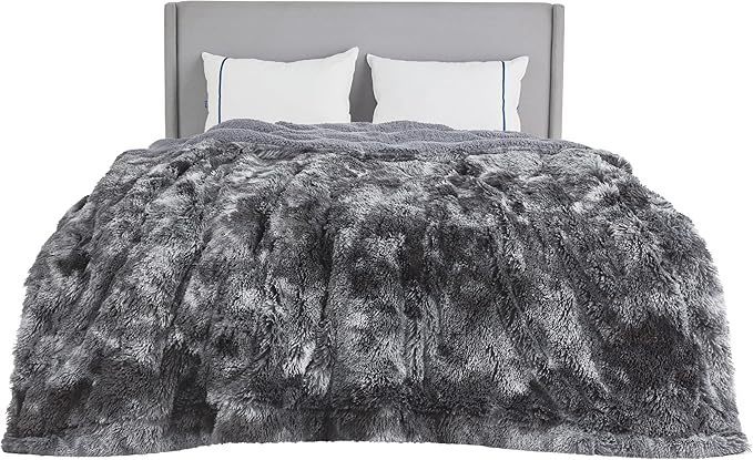 Bedsure GentleSoft Fluffy Sherpa Fleece Faux Fur Blankets Queen Size - Image 7