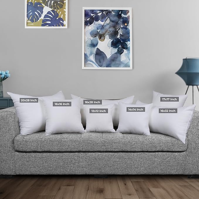 Utopia Bedding 12x12 Pillow Inserts, Sofa & Couch – Soft, Supportive & Fluffy - Image 2