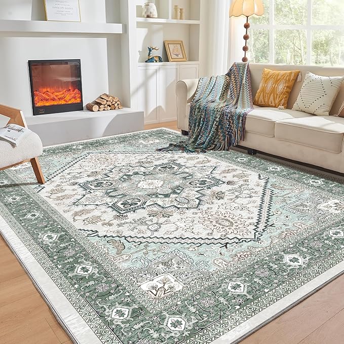 OPPODREAM Soft 6x9 Area Rugs, Washable Rug 6x9 by OPPODREAM