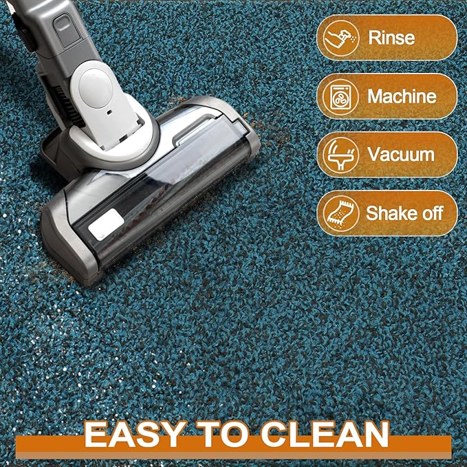 Mibao Front Door Mat, Dirt Trapper Welcome Mat - Image 4