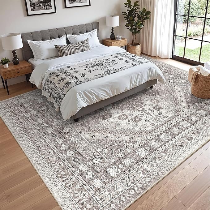 zesthome 9x12 Area Rugs, Stain Resistant Washable Rug, Ultra-Thin Rugs - Image 9