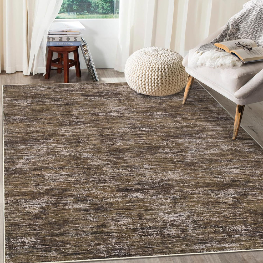 RUGSREAL 6x9 Large Bedroom Area Rug Soft Modern Area Rug for Living Room Non-...
