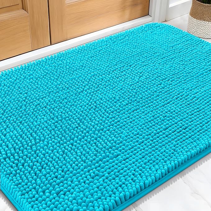 OLANLY Dog Door Mat for Muddy Paws 30x20, Absorbs Moisture and Dirt, Absorbent by OLANLY
