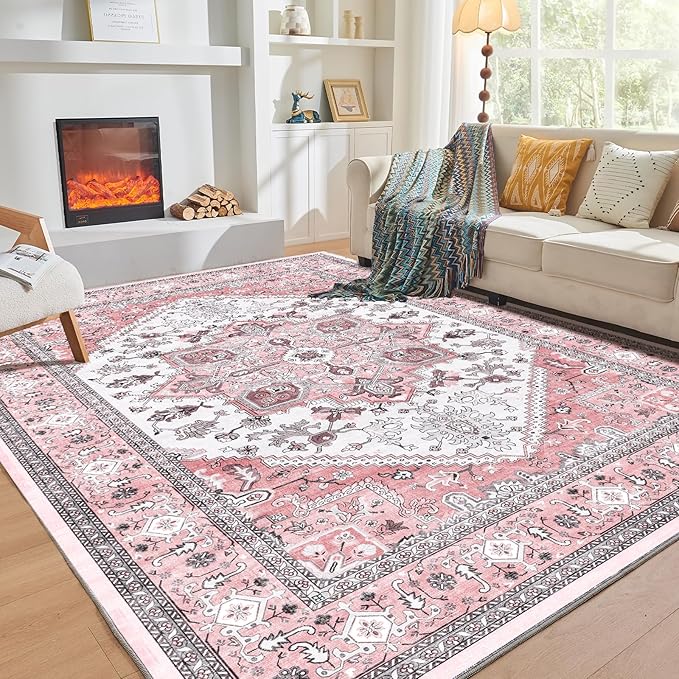 OPPODREAM Soft 10x14 Area Rugs, Washable Rugs 10x14 by OPPODREAM