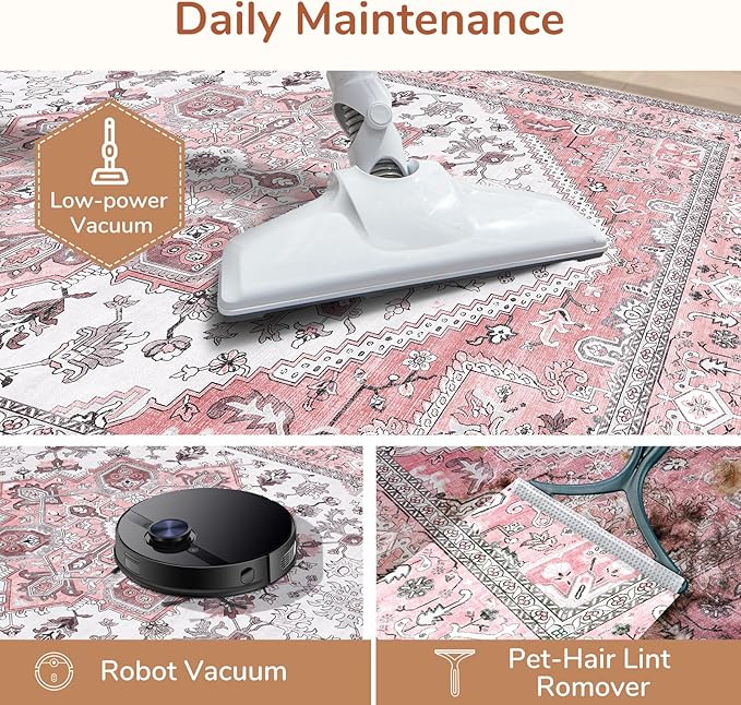 OPPODREAM Soft Area Rugs 5x7, 5x7 Washable Rug - Image 5