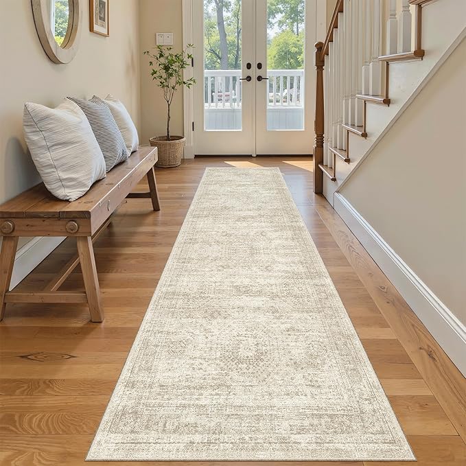 Runner Rug 2'x8' Washable Non-Slip Runner Rugs - Image 3