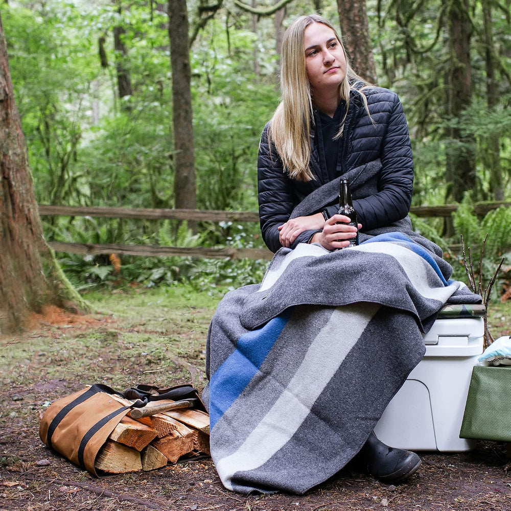 Arcturus Rainier Wool Blanket - Warm, Heavy, Washable, Bed Blanket | Great fo...