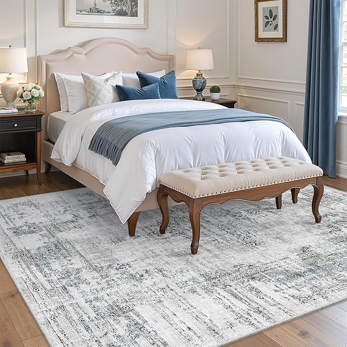 Madane Area Rugs 9x12 Living Room: Lagre Vintage Living Room Rug - Image 2