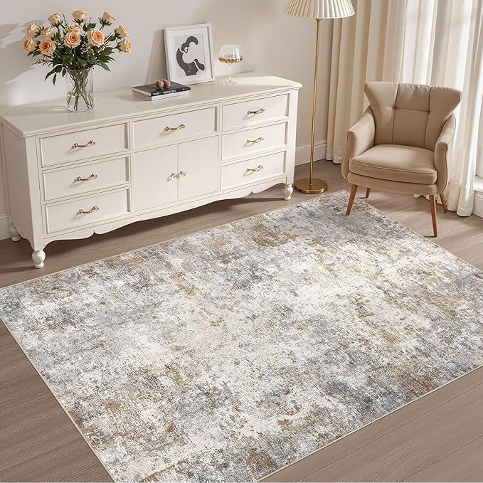 UERMEI 4x6 Area Rug Living Room Rugs by UERMEI